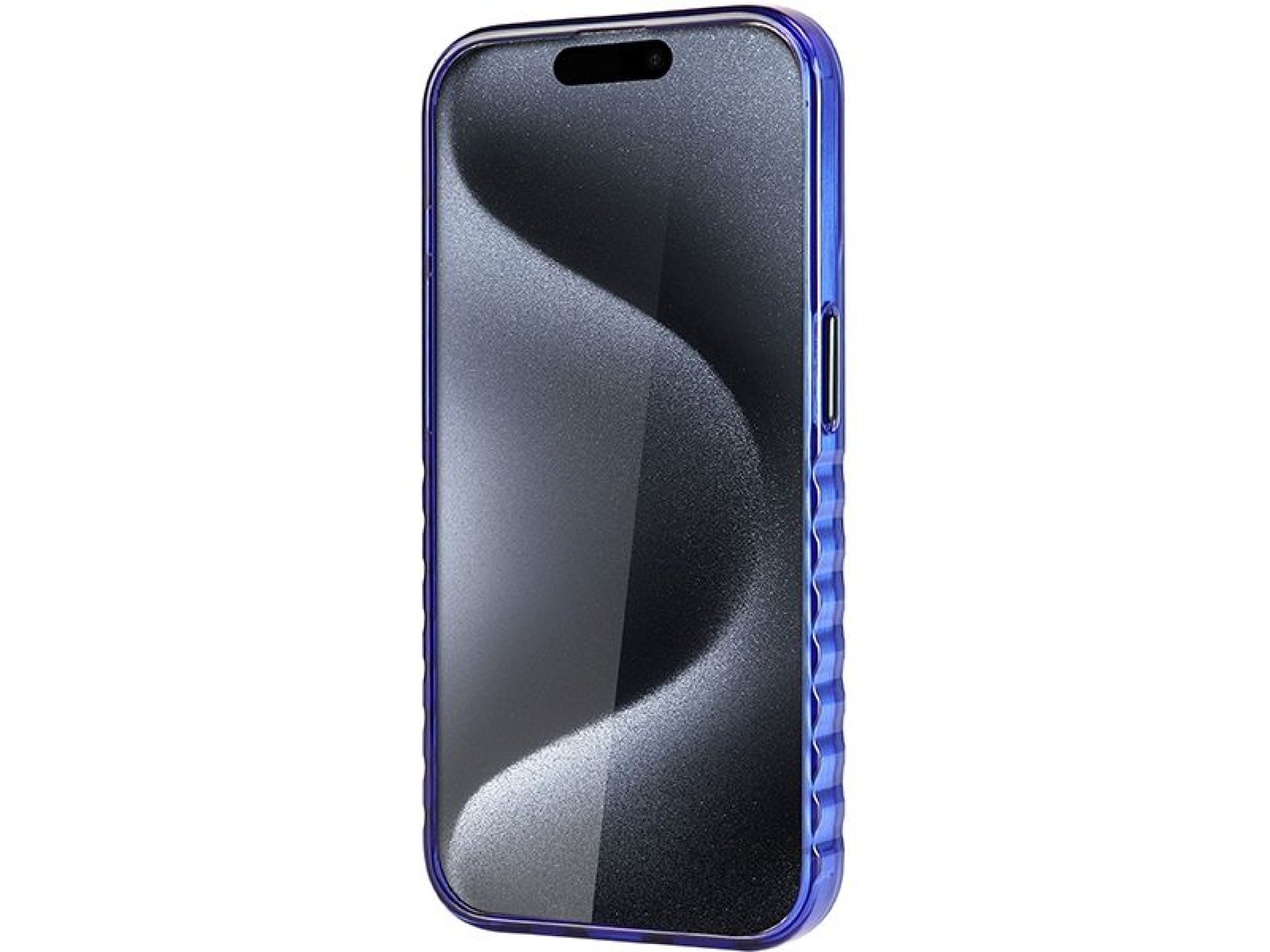 Audi IML Big Logo MagSafe case for iPhone 15 Pro Max - blue