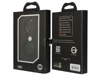 Audi Synthetic Leather AirTag case - black Audi Synthetic Leather AirTag case - black