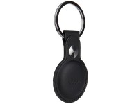 Audi Synthetic Leather AirTag case - black Audi Synthetic Leather AirTag case - black