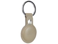 Audi Synthetic Leather AirTag case - beige Audi Synthetic Leather AirTag case - beige