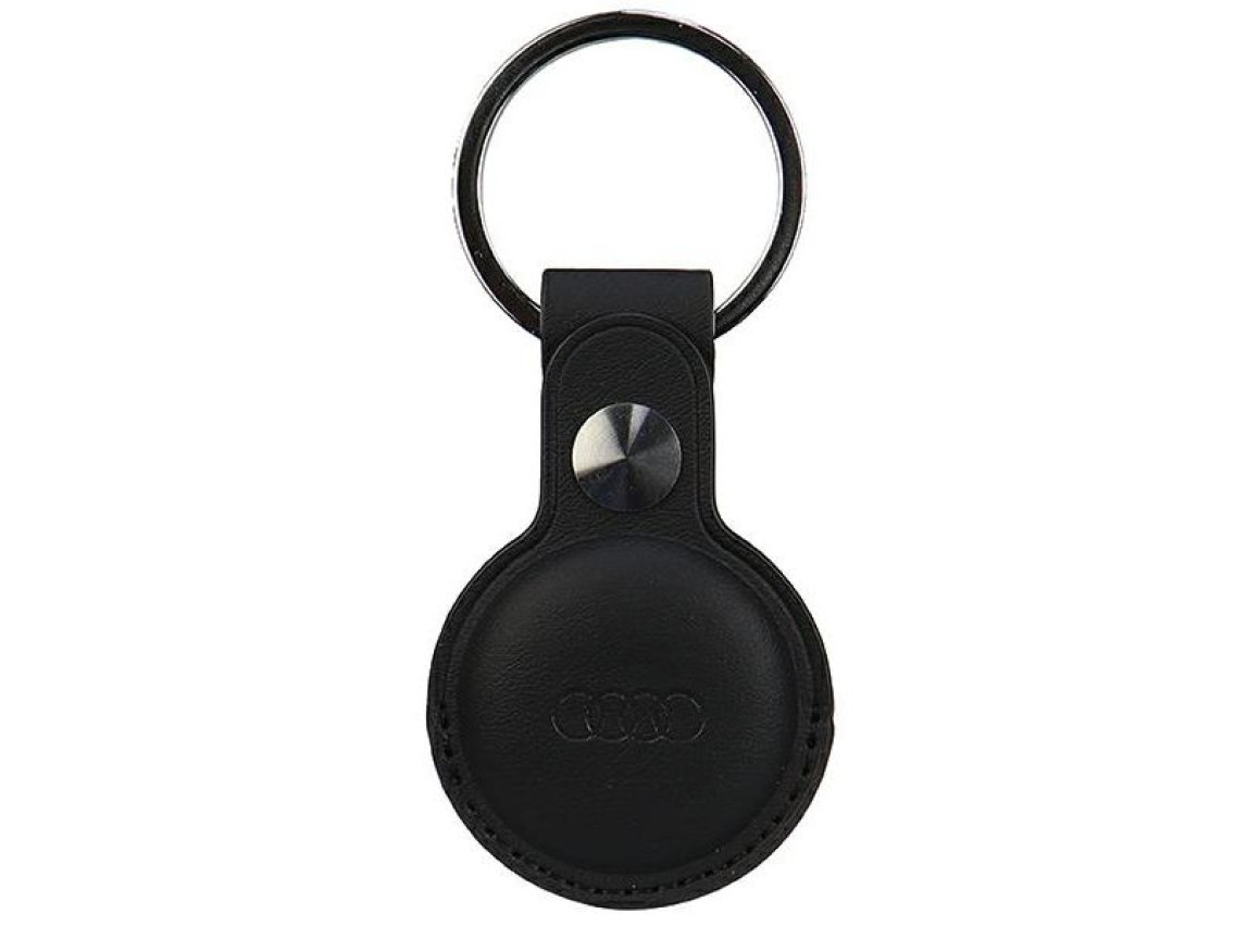 Audi Synthetic Leather AirTag case - black