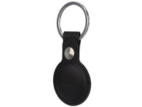 Audi Synthetic Leather AirTag case - black Audi Synthetic Leather AirTag case - black