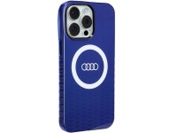 Audi IML Big Logo MagSafe case for iPhone 15 Pro Max - blue Audi IML Big Logo MagSafe case for iPhone 15 Pro Max - blue