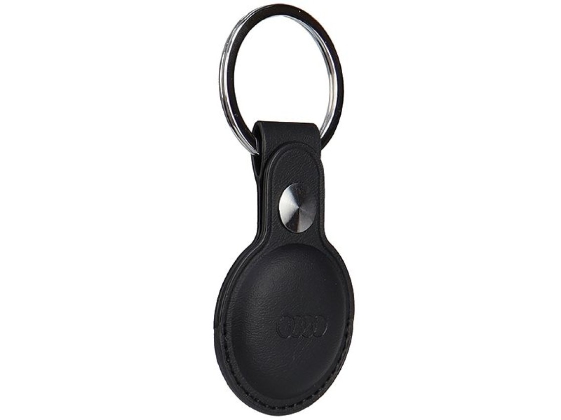 Audi Synthetic Leather AirTag case - black