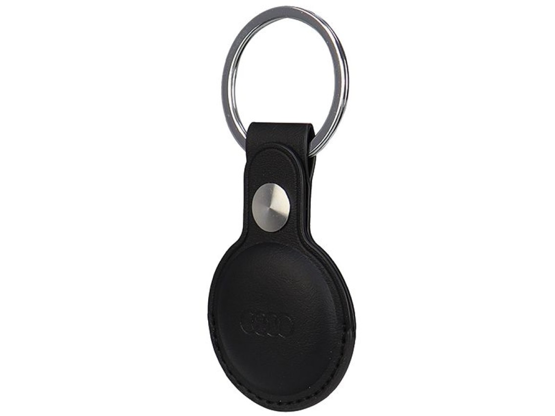 Audi Synthetic Leather AirTag case - black