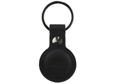 Capa para Audi AirTag em couro sint�tico - preta