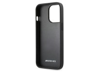 AMG Leather Debossed Lines case for iPhone 13 Pro / iPhone 13 - black AMG Leather Debossed Lines case for iPhone 13 Pro / iPhone 13 - black