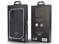 Funda de silicona Audi para iPhone 14 Pro de 6,1" negra/funda rígida negra AU-LSRIP14P-Q3/D1-BK Funda de silicona Audi para iPhone 14 Pro de 6,1" negra/funda rígida negra AU-LSRIP14P-Q3/D1-BK