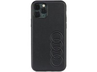 Audi Synthetic Leather iPhone 11 Pro 5.8" black/black hardcase AU-TPUPPCIP11-TT/D1-BK Audi Synthetic Leather iPhone 11 Pro 5.8" black/black hardcase AU-TPUPPCIP11-TT/D1-BK