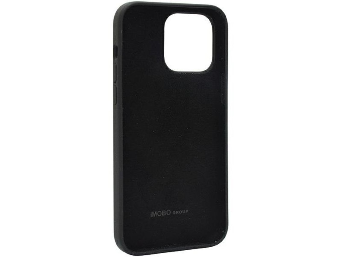 Funda de silicona Audi para iPhone 14 Pro de 6,1" negra/funda rígida negra AU-LSRIP14P-Q3/D1-BK