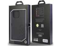 Audi Synthetic Leather iPhone 14 Pro Max 6.7" black/black hardcase AU-TPUPPCIP14PM-TT/D1-BK Audi Synthetic Leather iPhone 14 Pro Max 6.7" black/black hardcase AU-TPUPPCIP14PM-TT/D1-BK