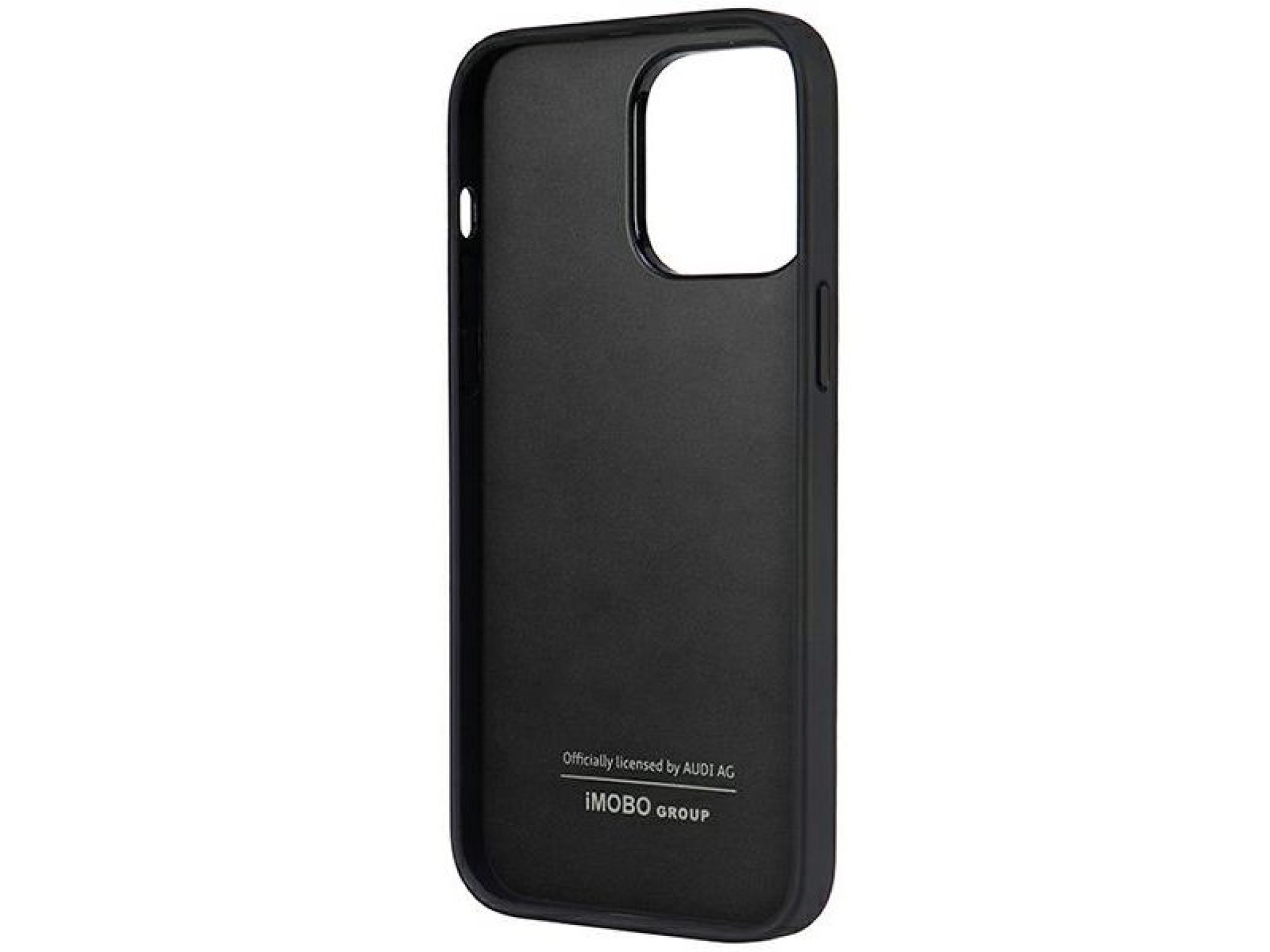 Capa rígida Audi em couro sintético para iPhone 14 Pro Max 6.7