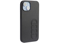 Audi Synthetic Leather iPhone 14 6.1" black/black hardcase AU-TPUPPCIP14-TT/D1-BK Audi Synthetic Leather iPhone 14 6.1" black/black hardcase AU-TPUPPCIP14-TT/D1-BK