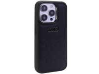 Funda Audi GT de piel sintética para iPhone 15 Pro - negra Funda Audi GT de piel sintética para iPhone 15 Pro - negra