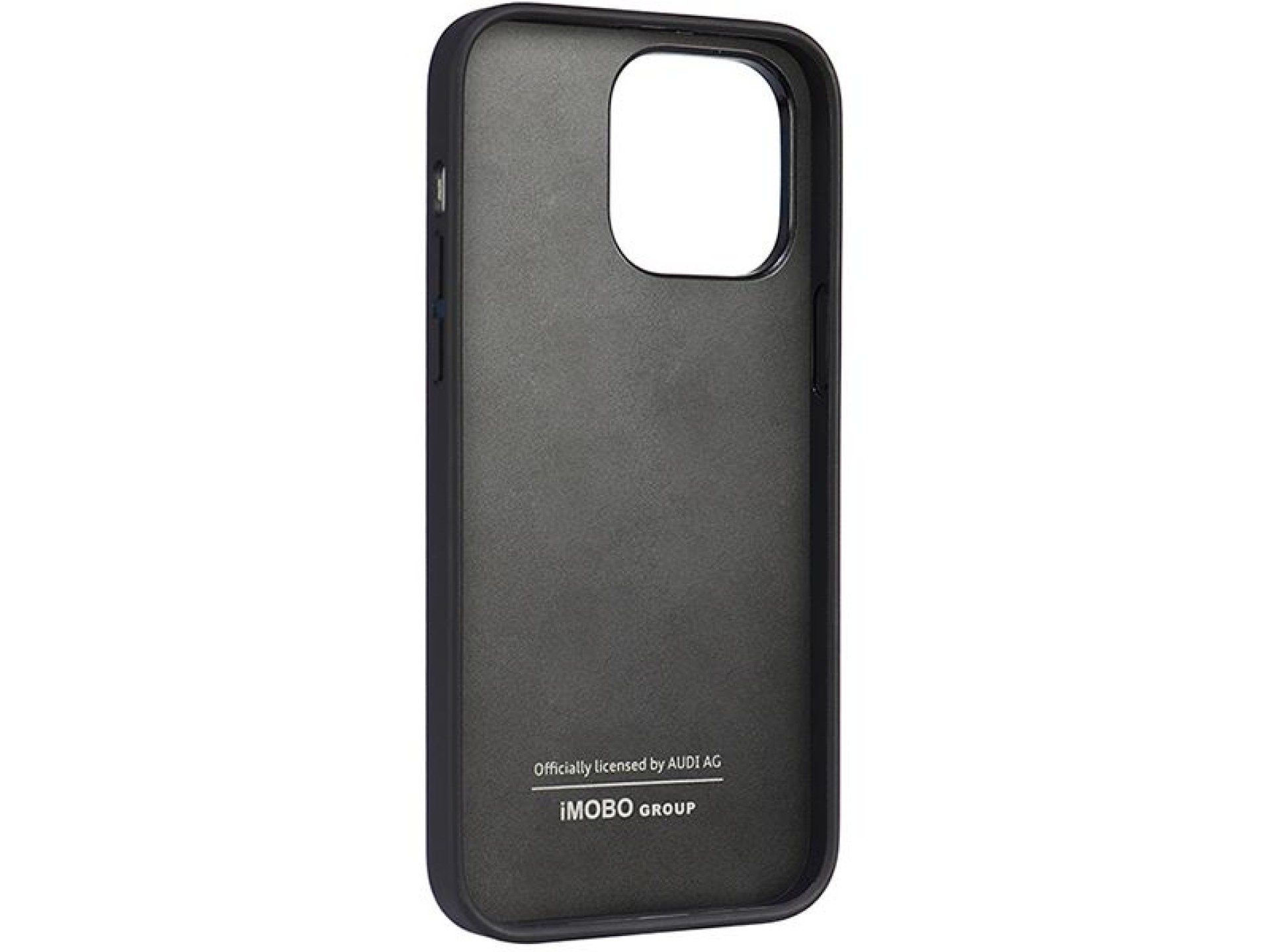 Capa rígida Audi em couro sintético para iPhone 14 Pro Max 6.7