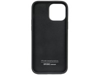 Capa r�gida Audi em couro sint�tico para iPhone 13 Pro Max 6.7" preta/preta AU-TPUPPCIP13PM-TT/D1-BK