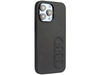 Audi Synthetic Leather iPhone 14 Pro Max 6.7" black/black hardcase AU-TPUPPCIP14PM-TT/D1-BK Audi Synthetic Leather iPhone 14 Pro Max 6.7" black/black hardcase AU-TPUPPCIP14PM-TT/D1-BK