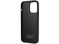 Audi Synthetic Leather iPhone 14 Pro Max 6.7" black/black hardcase AU-TPUPPCIP14PM-TT/D1-BK Audi Synthetic Leather iPhone 14 Pro Max 6.7" black/black hardcase AU-TPUPPCIP14PM-TT/D1-BK