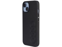 Audi Synthetic Leather iPhone 14 6.1" black/black hardcase AU-TPUPPCIP14-TT/D1-BK Audi Synthetic Leather iPhone 14 6.1" black/black hardcase AU-TPUPPCIP14-TT/D1-BK