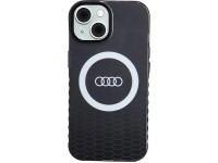 Capa MagSafe Audi IML com logotipo grande para iPhone 15/14/13 - preta Capa MagSafe Audi IML com logotipo grande para iPhone 15/14/13 - preta