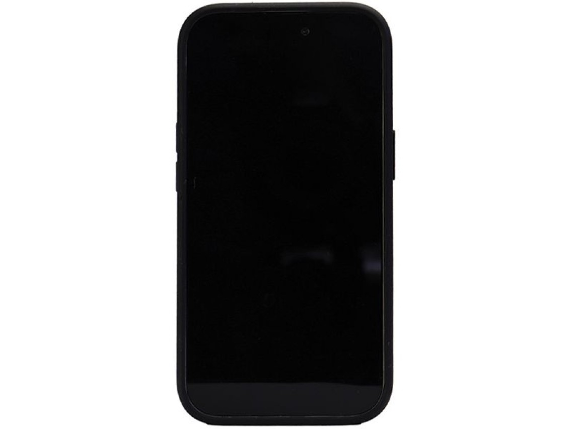 Funda de silicona Audi para iPhone 15 Plus - negra