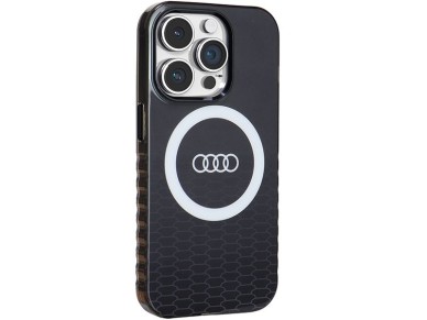 Audi IML Big Logo MagSafe case for iPhone 14 Pro - black Audi IML Big Logo MagSafe case for iPhone 14 Pro - black