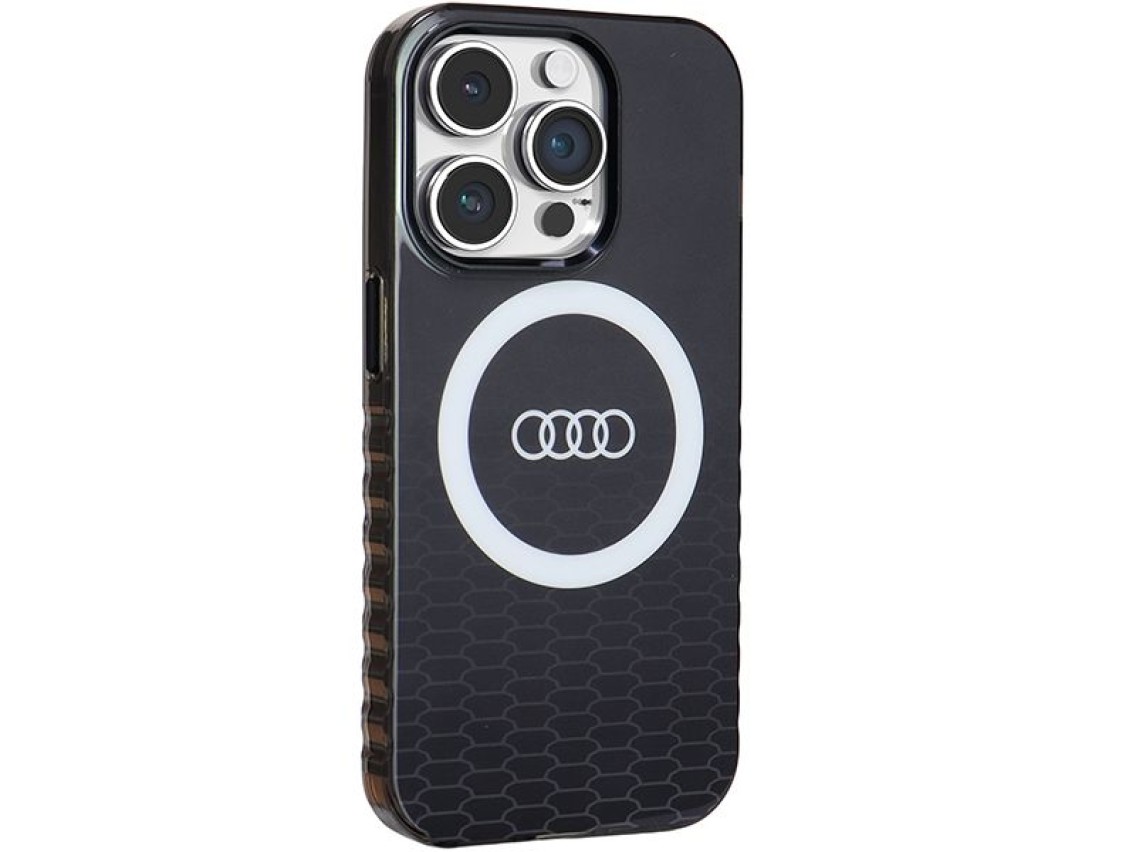 Audi IML Big Logo MagSafe case for iPhone 14 Pro - black