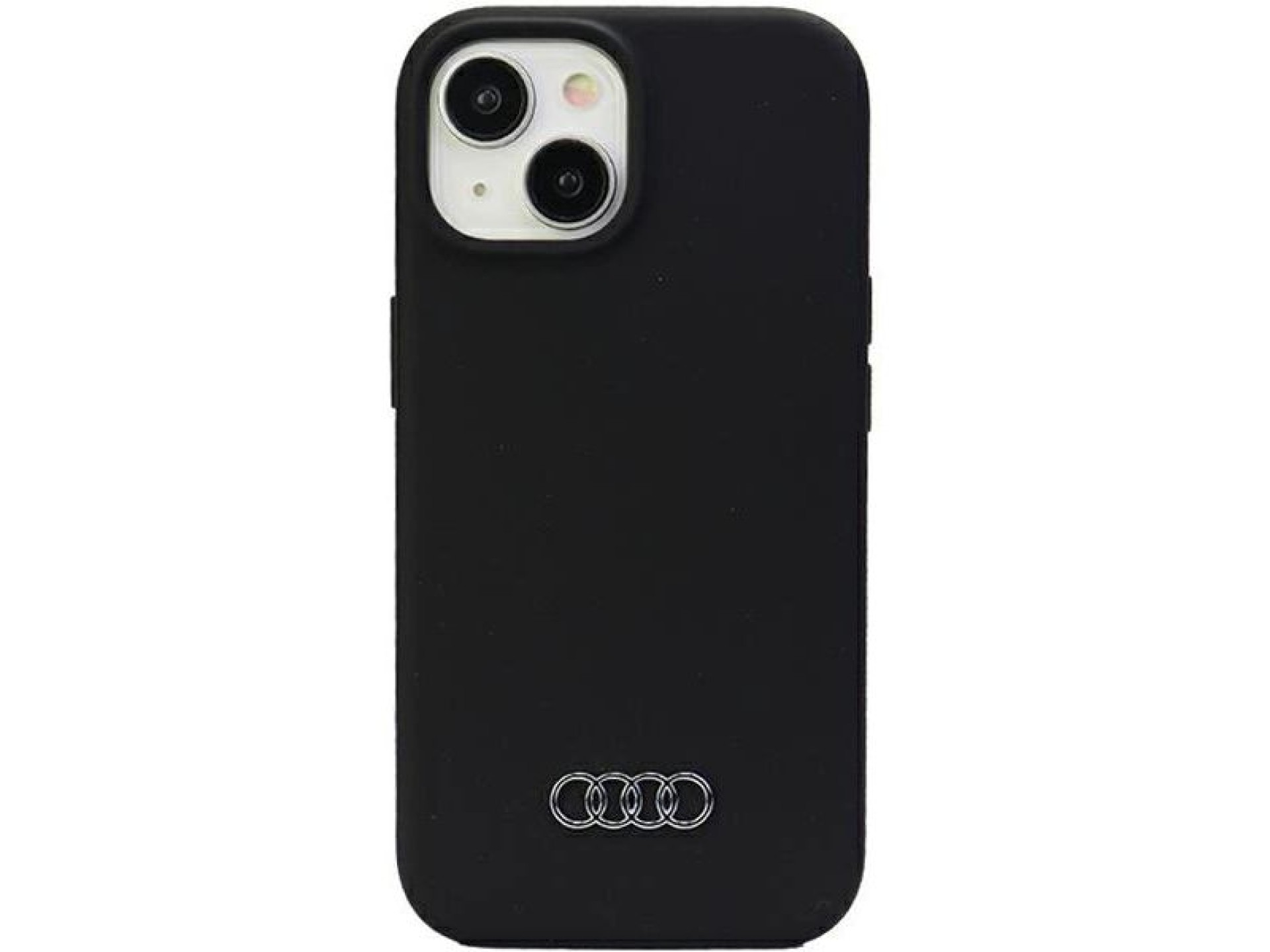 Audi Silicone Case for iPhone 15 Plus - black