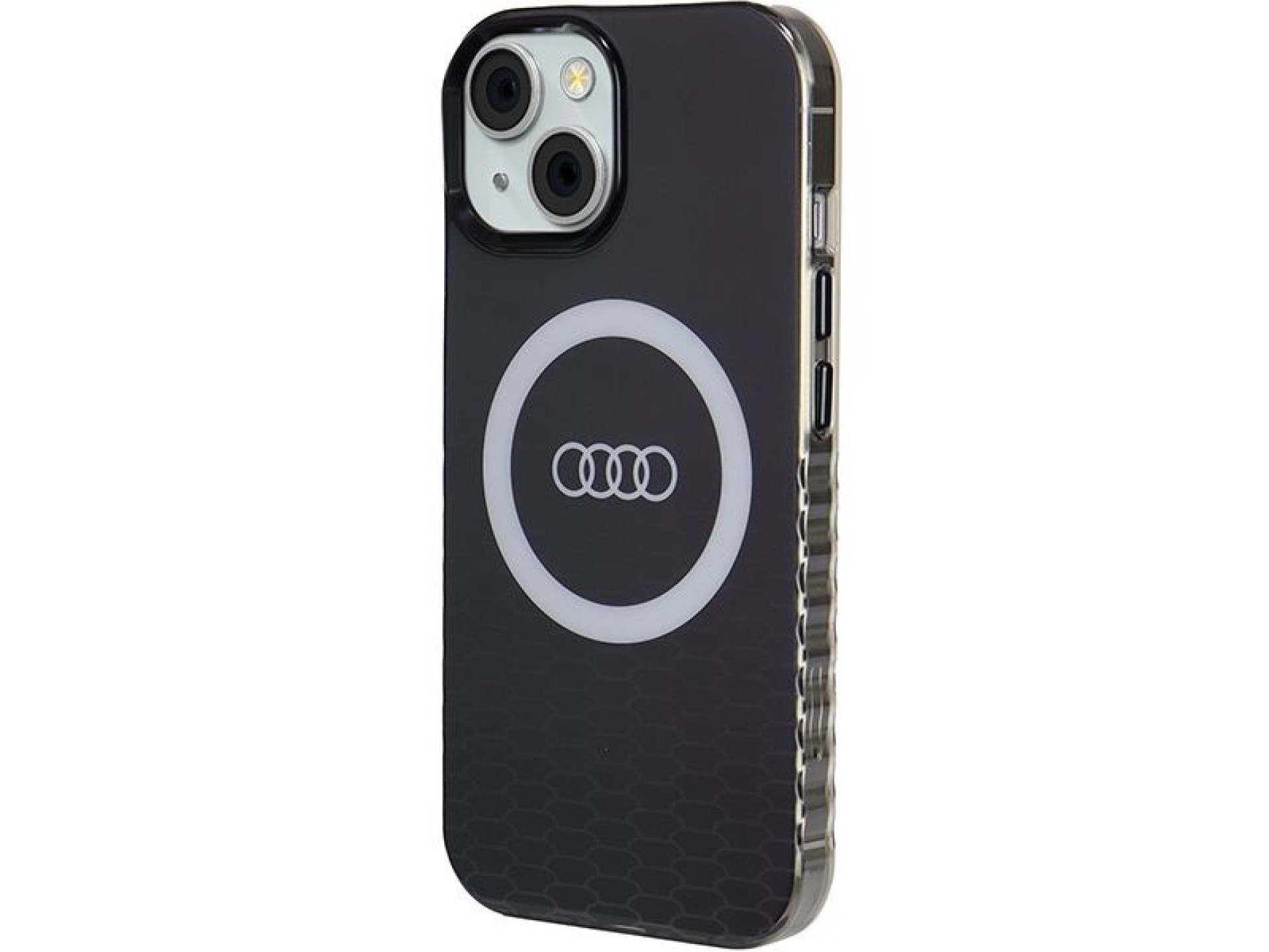 Audi IML Big Logo MagSafe case for iPhone 15 / 14 / 13 - black