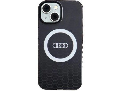 Audi IML Big Logo MagSafe case for iPhone 15 / 14 / 13 - black Audi IML Big Logo MagSafe case for iPhone 15 / 14 / 13 - black