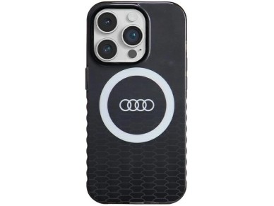 Audi IML Big Logo MagSafe case for iPhone 14 Pro - black Audi IML Big Logo MagSafe case for iPhone 14 Pro - black