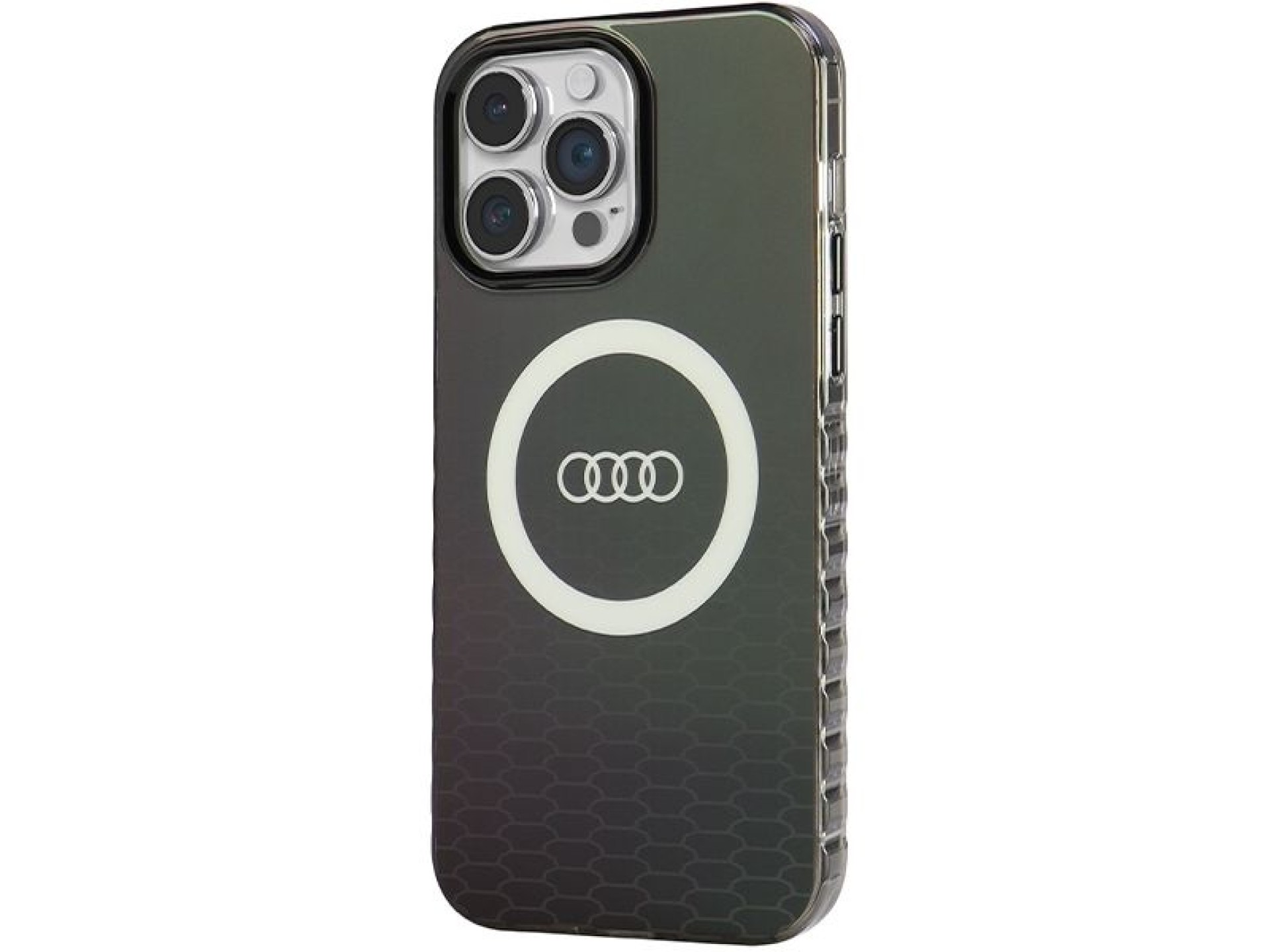 Funda Audi IML Big Logo MagSafe para iPhone 14 Pro Max - negra