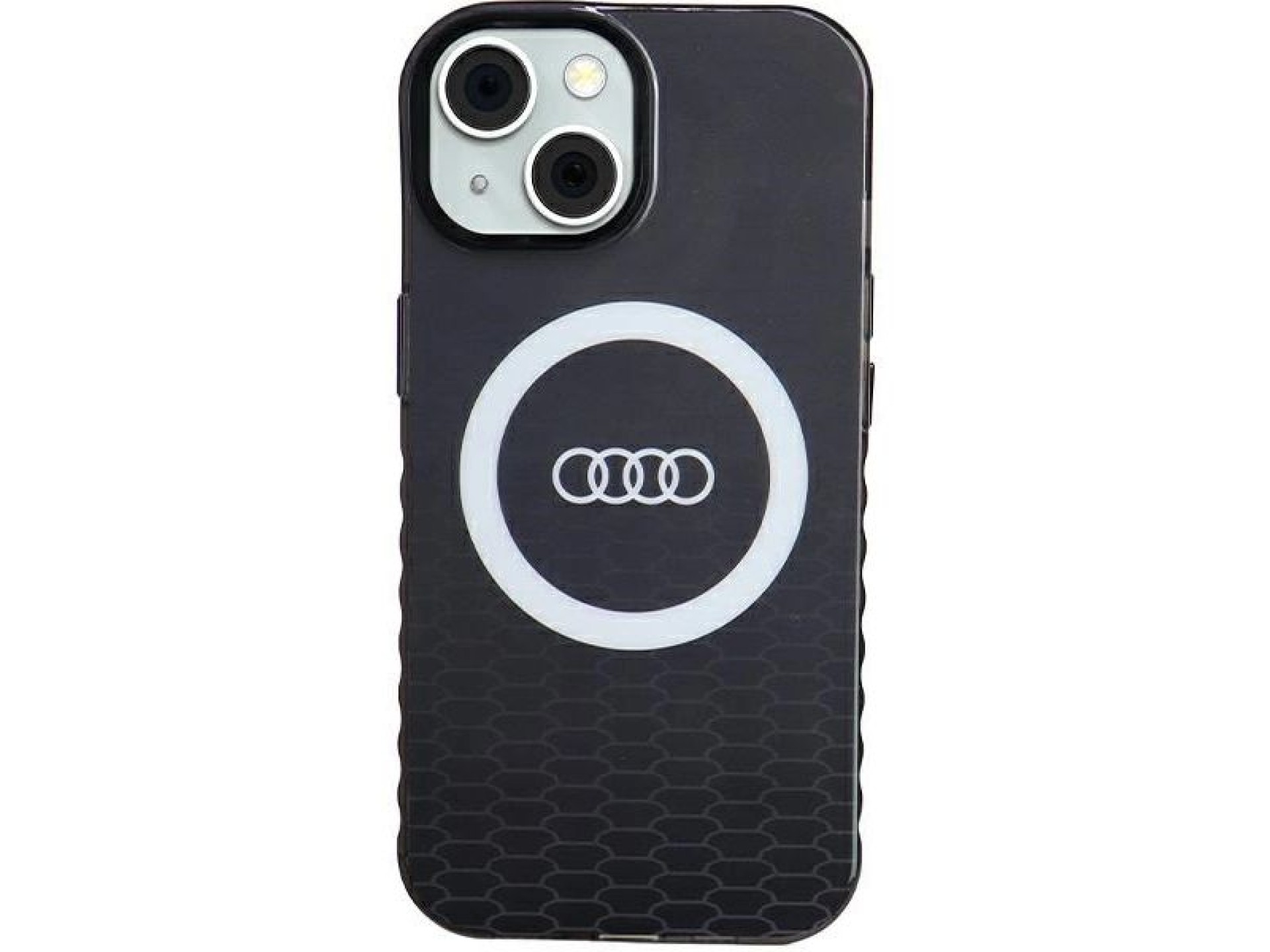 Audi IML Big Logo MagSafe case for iPhone 15 / 14 / 13 - black