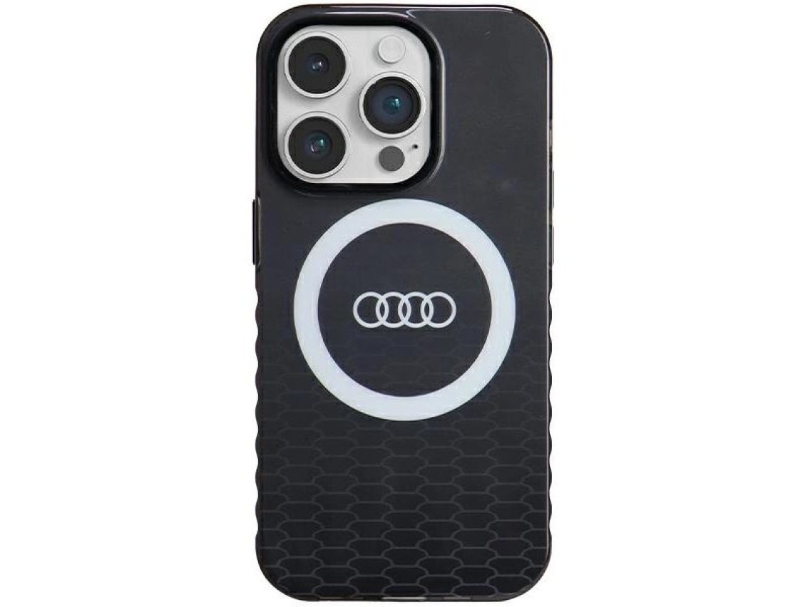 Audi IML Big Logo MagSafe case for iPhone 14 Pro - black