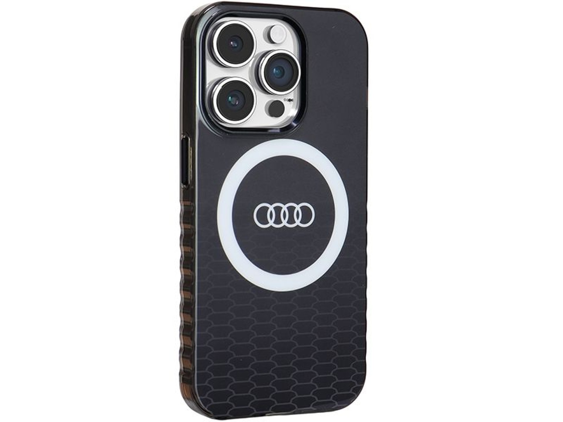 Audi IML Big Logo MagSafe case for iPhone 14 Pro - black