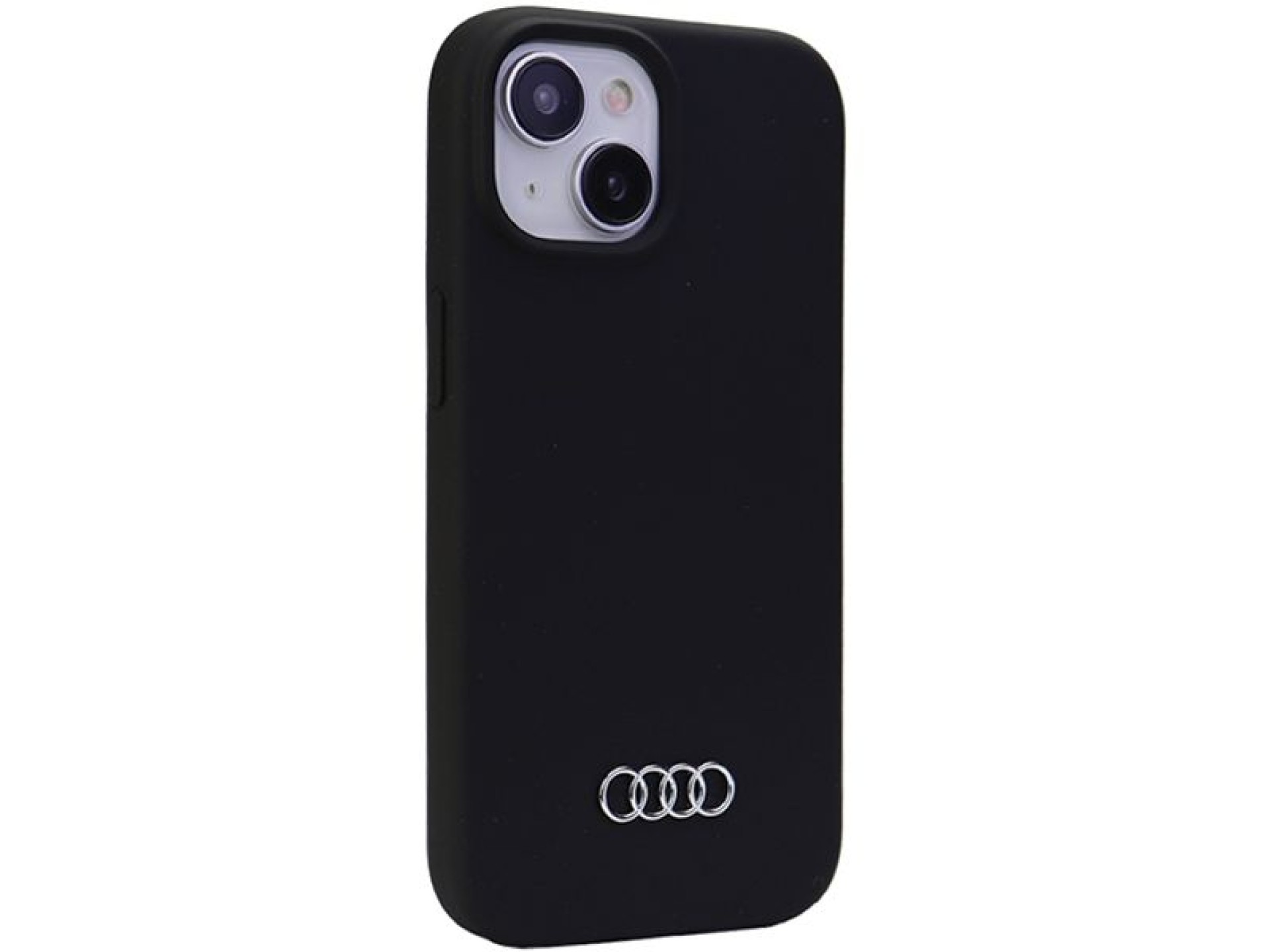 Audi Silicone Case for iPhone 15 Plus - black