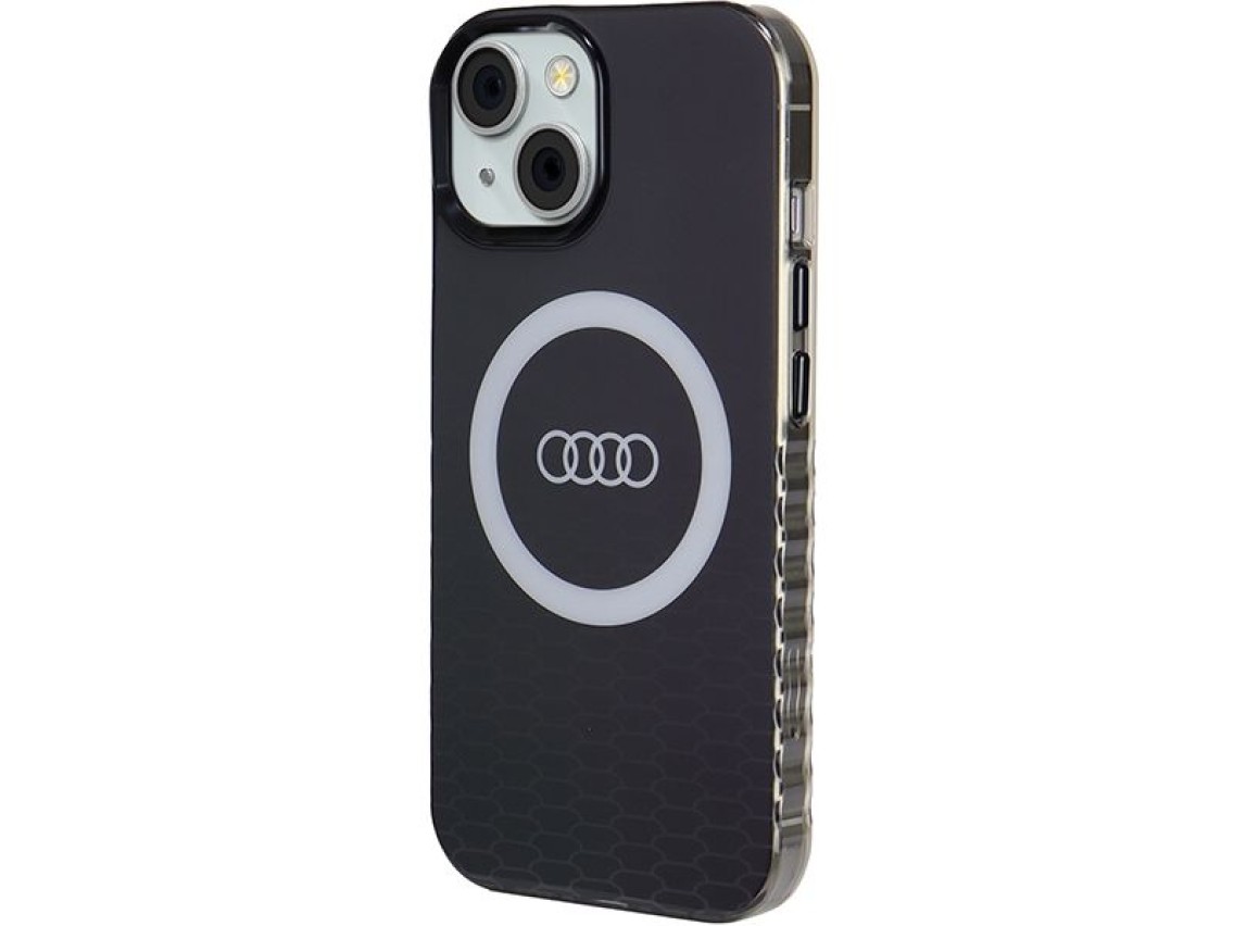 Audi IML Big Logo MagSafe case for iPhone 15 / 14 / 13 - black