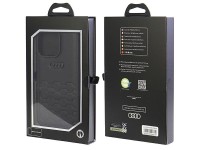 Audi GT Synthetic Leather case for iPhone 15 Pro Max - black Audi GT Synthetic Leather case for iPhone 15 Pro Max - black
