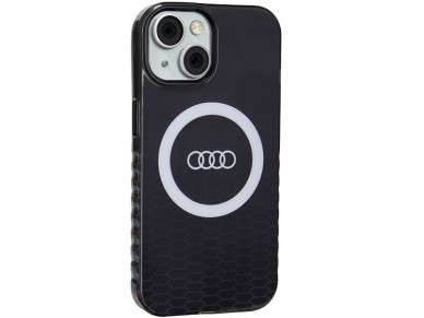 Audi IML Big Logo MagSafe case for iPhone 15 / 14 / 13 - black Audi IML Big Logo MagSafe case for iPhone 15 / 14 / 13 - black