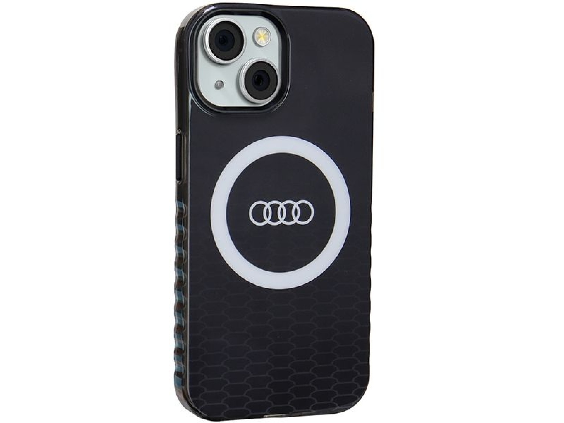 Audi IML Big Logo MagSafe case for iPhone 15 / 14 / 13 - black