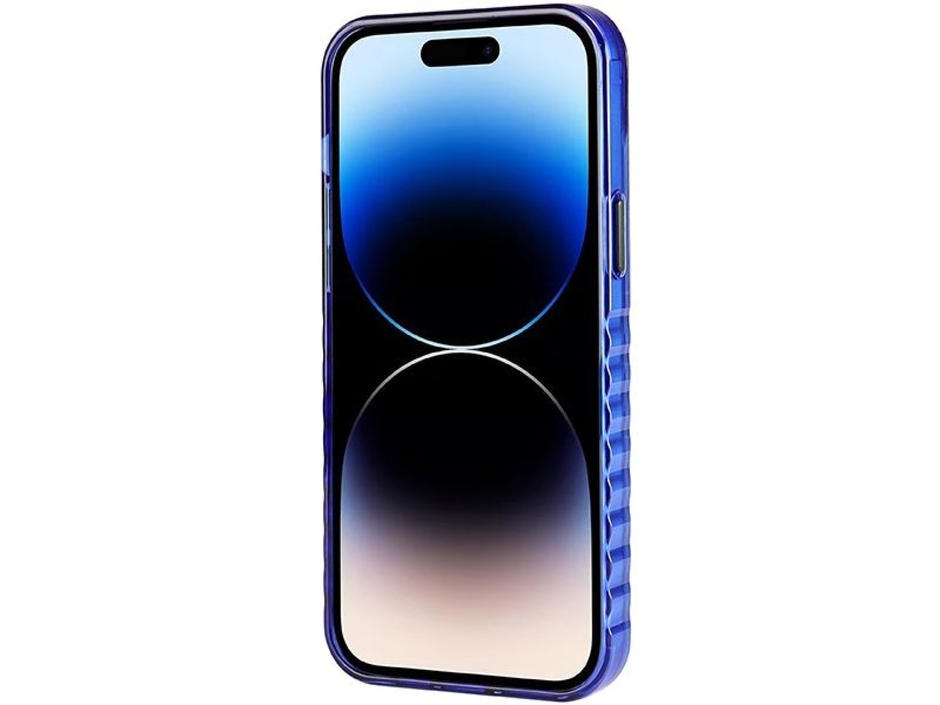 Audi IML Big Logo MagSafe case for iPhone 14 Pro Max - blue