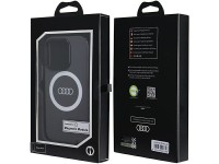 Audi IML Big Logo MagSafe case for iPhone 15 Pro - black Audi IML Big Logo MagSafe case for iPhone 15 Pro - black