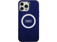 Capa MagSafe Audi IML com logotipo grande para iPhone 13 Pro Max - azul Capa MagSafe Audi IML com logotipo grande para iPhone 13 Pro Max - azul