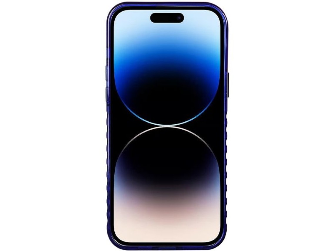 Audi IML Big Logo MagSafe case for iPhone 14 Pro Max - blue