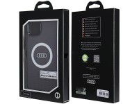 Audi IML Big Logo MagSafe case for iPhone 15 Plus / 14 Plus - black