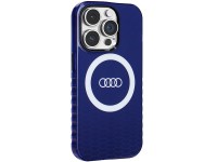 Audi IML Big Logo MagSafe case for iPhone 14 Pro - blue