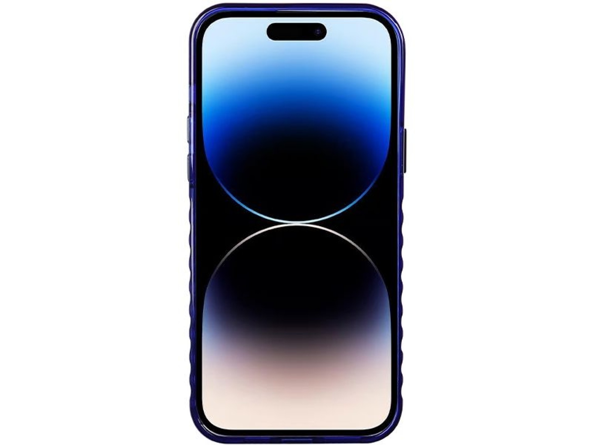 Audi IML Big Logo MagSafe case for iPhone 14 Pro Max - blue
