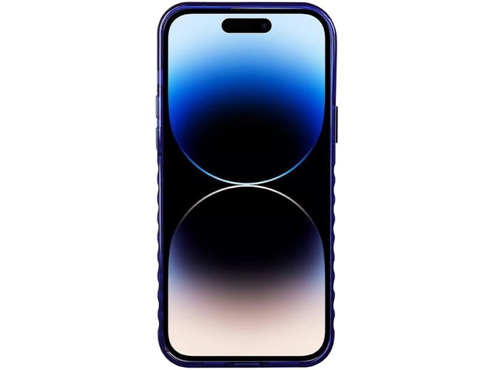 Audi IML Big Logo MagSafe case for iPhone 14 Pro - blue