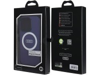 Audi IML Big Logo MagSafe case for iPhone 14 Pro - blue