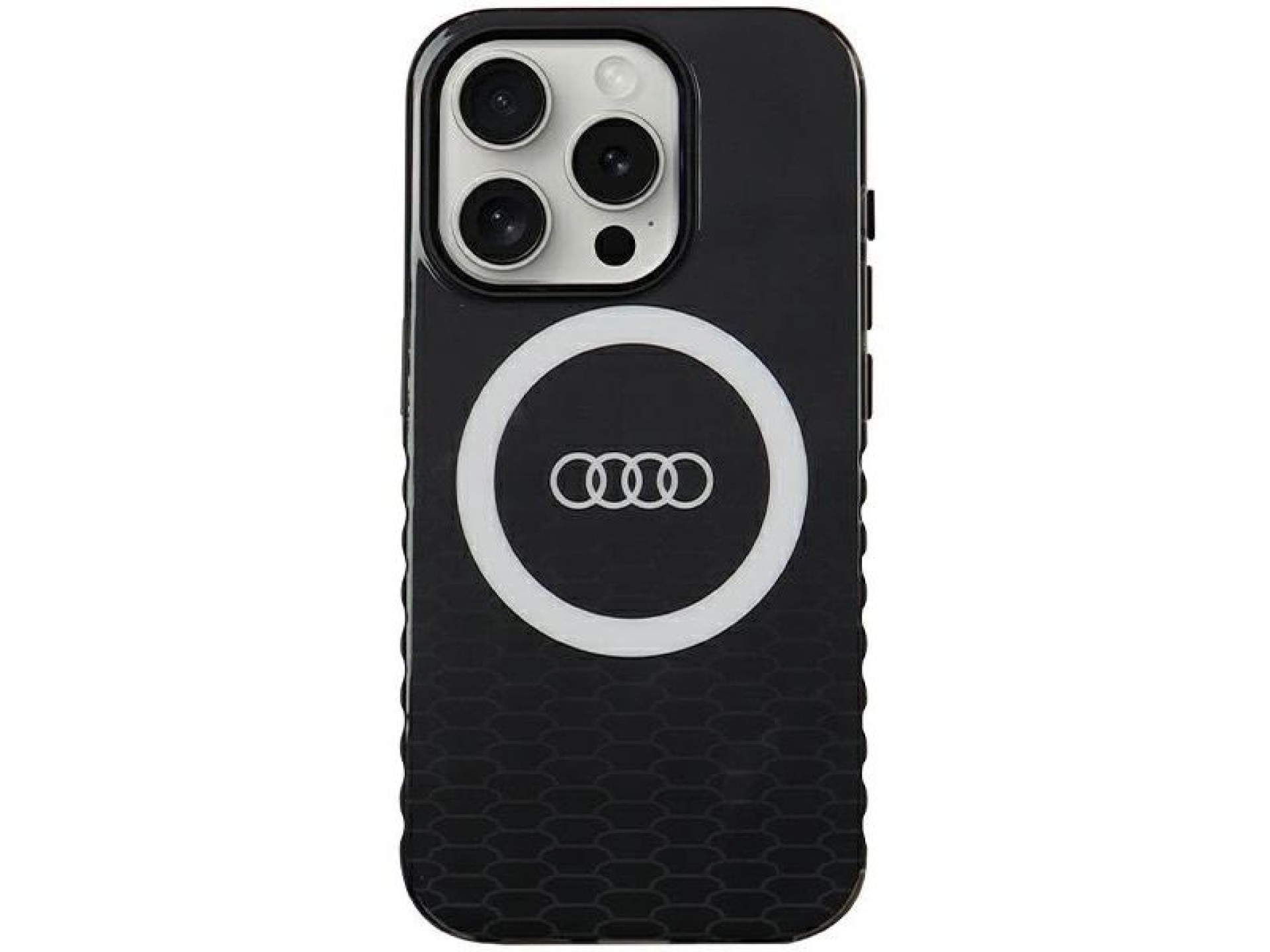Audi IML Big Logo MagSafe case for iPhone 15 Pro - black